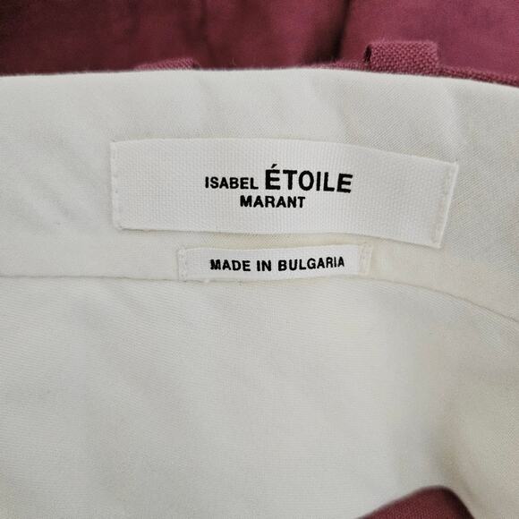 Isabel Marant Etoile Mauve High Waist Trousers - Picture 5 of 5